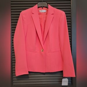 Kasper Jacket, Pants and Dress Suit in Luxe Salmon, NWT, Size 6/8
